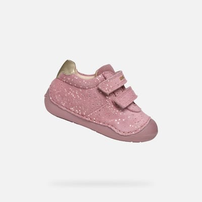 GEOX TUTIM PEUTER - ROZE/PLATINA