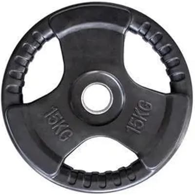 Olympische Halteringschijf Rubber 15kg HMS TOK15