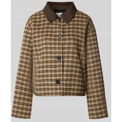 Regular fit jack van wolmix met viscose,