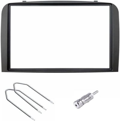 Radio Paneel Kit - Bevestigingskit Dashboard - Auto Interieur Upgrade - Specifiek Model Frame - 2 DIN - Donkergrijs