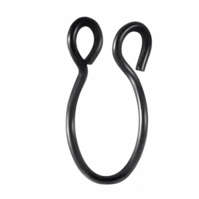 Fake Neus Klem -S- Zwart- Septum 12 mm - Charme Bijoux