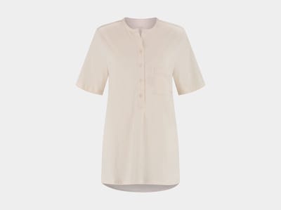 Yumeko pyjama t-shirt dames jersey sunrise wit m