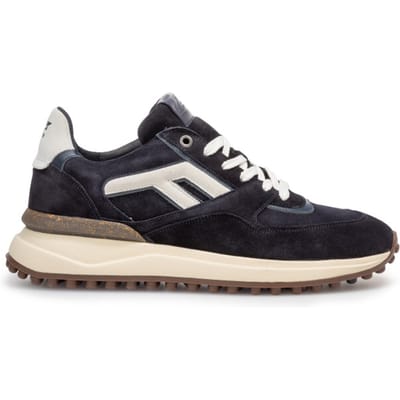 Floris van Bommel - NOPPI 29.46 - Lage sneakersVrije tijdsschoenenHeren sneakers - Kleur: Blauw - Maat: 42.5