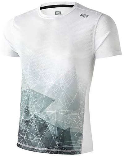 42k Running Elements Recycled T-shirt Met Korte Mouwen Grijs M Man
