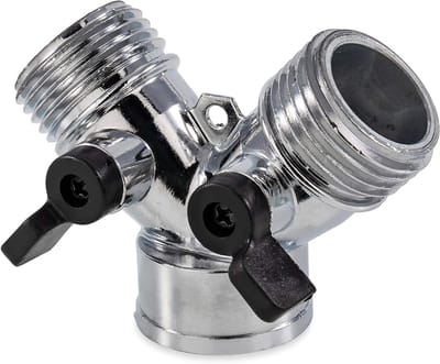 Tuinbroek - Waterverdeler - Bewatering Regelen - Vele Functies - 1/4" NPT - Metaal