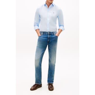 Tommy Hilfiger Wcc Slim Straight Jeans Mike Blue Größe: W35L32 | Straight Jeans Outlet | Herren | Blau