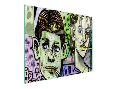 TMK ArtDeko - Snijplank - Glas - Kinderen - 52x30 cm