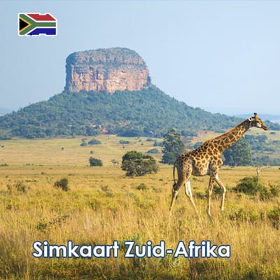 InternationalSIM Data Simkaart Zuid-Afrika - 25 GB - 30 dagen