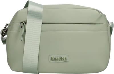 Beagles Nara Schoudertas Dames - Crossbodytas met verstelbare schouderband - Tas van Nylon en Polyester met ritssluiting - Mint