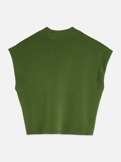 Scotch & Soda Tencel V-Neck Shortsleeved Sweatshirt