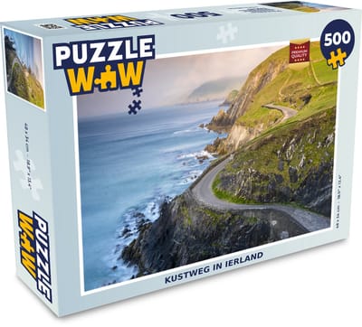 Puzzel Kustweg in Ierland - Legpuzzel - Puzzel 500 stukjes
