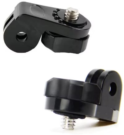 CHPN - Bridge Adapter geschikt voor GoPro - Statief mount adapter - Convertor 1/4 Inch Tripod - Mount Connector - Zwart