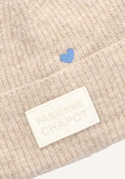 Fabienne Chapot Lidia Beanie Mutsen Dames - Beige - Maat ONESIZE