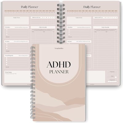Dagelijkse Planner voor Neurodivergente Volwassenen - Structuur en Focusplanner A5