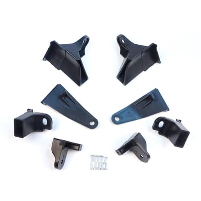 BHL522+BHL523 Koplamphouder Montage Reparatiebeugel Lipjes Set Linker Rechterkant voor Renault Symbol MK3 2013-2017 Pre-Facelift 260607796R 260106223R