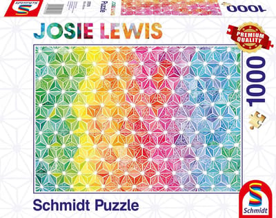 1000-delige Puzzel met Kleurrijke Driehoeken voor Volwassenen