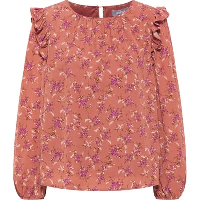 usha Blouse Dames Roze Veelkleurig
