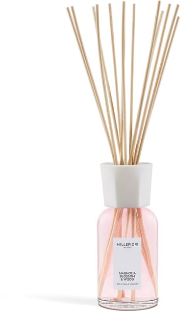 Millefiori Milano - Geurstokjes 500 ml - Magnolia Blossom & Wood - 9 tot 12 maanden
