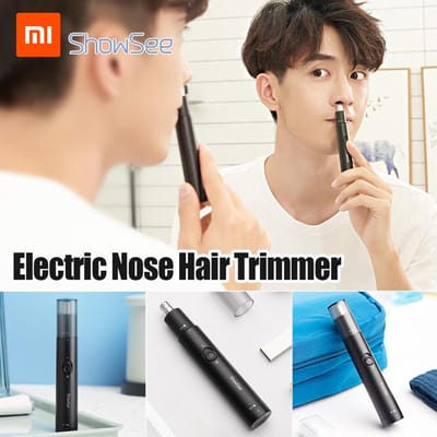 Xiaomi ShowSee Elektrische Neushaartrimmer C1BK Draagbaar Verwijderbaar zwart