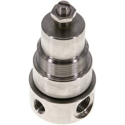 Drukregelaar G1/4'' 350l/min 1.0-15.0bar/14-218psi Roestvrij staal