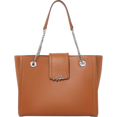 Karl Lagerfeld K/kontrast Tote Sudan Brown Taglia: OS | Borse a mano Outlet | Donna | Marrone