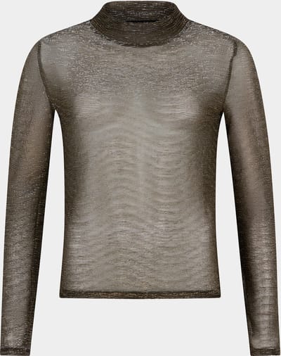 Ydence top Finley silver gold - maat XS