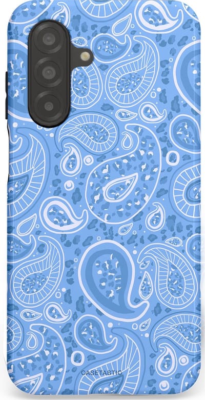 Casetastic Hoesje Geschikt voor Samsung A26 - Stijlvolle Beschermende Duo-layer Case - Paisley verleiding