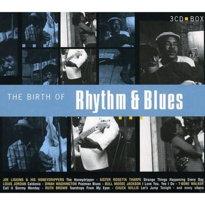 CD DIVERSEN - The Birth of Rhythm and Blues  GSS5330 Niet-Japanse Blues Gebruikt