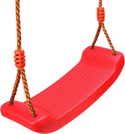 Verstelbare Schommelbank voor Kinderen, Geschikt voor Binnen en Buiten, Veilig en Antislip, Ideaal voor Speeltuinen en Tuinen