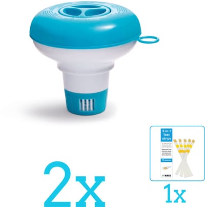 Intex Chloordrijver - ø12,7cm - Zwembad Onderhoud - 29040NP - Volumebundel - Chloordrijver - 2-delig