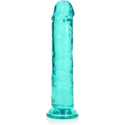 Shots - RealRock REA153TUR1 - Straight Realistic Dildo Suction Cup - 8'' / 20 - Tur