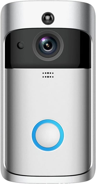 Visuele Deurbel Camera - Draadloze WIFI Camera - Huis Beveiliging - Verbeterd Nachtzicht - 720P Resolutie - Wit