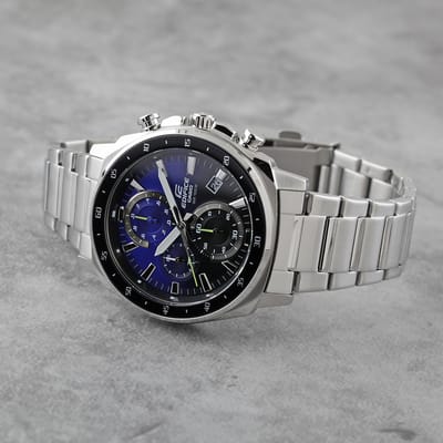 Casio Edifice EFV-600D-2AVUEF Herenhorloge 41 mm - Zilverkleurig