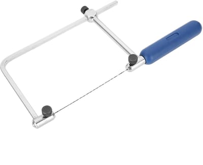 Allecto - Juwelierszaag Set - 6 Vervangbare Bladen - Verstelbare Zaag voor Precisiewerk - Compact formaat - Ideaal voor Detailwerk - Perfect voor H...
