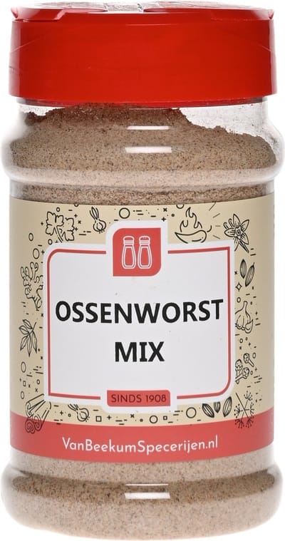 Van Beekum Specerijen - Ossenworst Mix - Strooibus 160 Gram