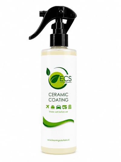 ECS Ceramic Coating – Keramische Lakbescherming Auto – Tot 6 Maanden Bescherming, Hoogglans & Waterafstotende Coating – 500ml