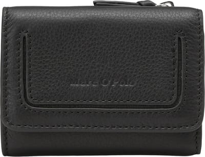 Marc O'Polo Portemonnee Combi Wallet Black Zwart