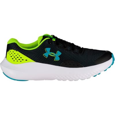Under Armour Bgs Surge 4 - Maat 37.5 - Hardloopschoenen Groen Jongen