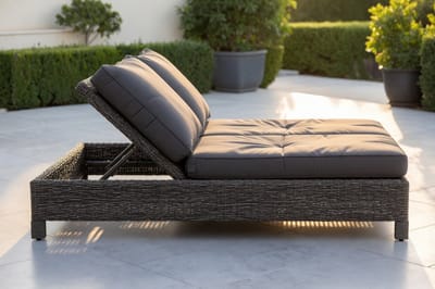 Luxe Ligbed – Zwart – Industrohome