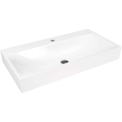 Kaldewei SILENIO wall-mounted washbasin 3045 with 1 tap hole, without overflow 90 cm 904406303001