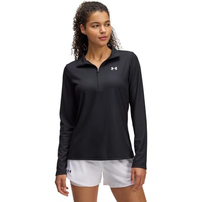 Dames sweatshirt met 1/2 rits Under Armour Tech™ Rib