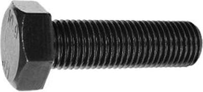 M10 Bout - 10 x 60mm - Klasse 8.8 - Zwart - 10 stuks