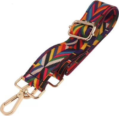 Akyol - Schouderband - Tassen riem - bag strap -Schouderriem - gitaar strap -bagstrap - regenboog bagstrap - ibiza style - boho - bohemian - zomer - vakantie - pride schouderband - crossbody - Bag Strap - Verstelbaar - Tashengsel - Mix - 130 cm