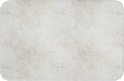 Badmat 60x40 cm - Antislip - Grijs - Marmer - Aders - Badmatten voor badkamer - Badkamermat - Douchemat - Badkamer mat