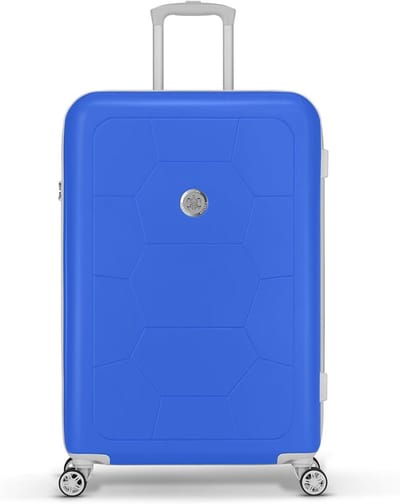 Grote Reiskoffer - Koffer Trolley - Reizen - Lichtgewicht Hardcase - 75 x 49 x 29 cm - Blauw