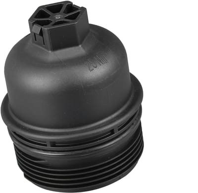 ZEYNOMAX- Oliefilterbehuizing Hoogwaardige Vervanging - Oliefilterdeksel - Kunststof - Zwart - 65 mm Buitendiameter - 77x88 mm Afmetingen - Oliefilter