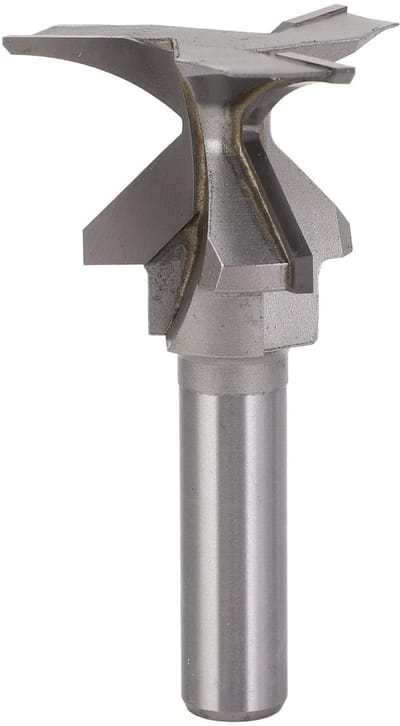 NTH products- Frezen 1/2 Inch - Efficiënt V-groef Bit - Schokbestendig Gereedschap - Verstelbare Snijkop - Duurzaam Cementstaal - Voor CNC/Machinegebruik - Frees