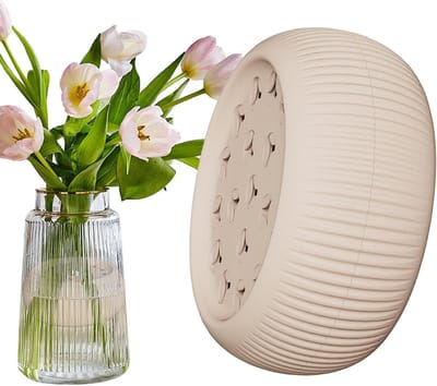 Bloemstuk Houder - Boeket Twister Bloemarrangeur - Bloemen Schikken - Meerdere Gaten Ontwerp - 3.5D x 8B x 3.5H cm