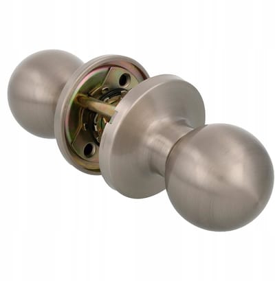 Knop Doorchrom Mat 65mm - Interieur