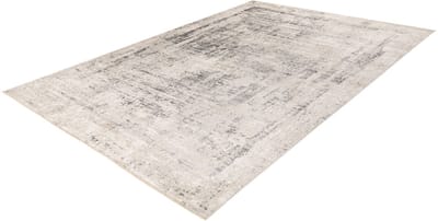 Lalee Vista Vloerkleed - Laagpolig - Modern en Vintage - Zilver - Hoogwaardige Kwaliteit - Ondersteunt Vloerverwarming
